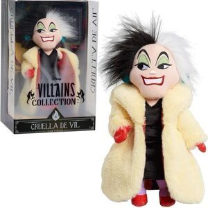 Disney Exclusive Villains Collection Cruella de Vil 13” Collectible NIB